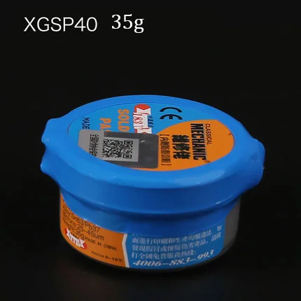 Паяльная паста механик XG-50 Sn63/Pb37 флюс паяльной пасты Средний Температура для нанесения паяльной пасты на печатные платы Мобильный ремонт телефона pcb - Цвет: 35g