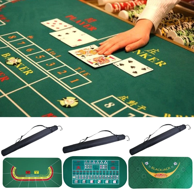 1 2 × 0 6 м казино коврик для стола резиновый покерный баккара кости блэкджек стол Pad