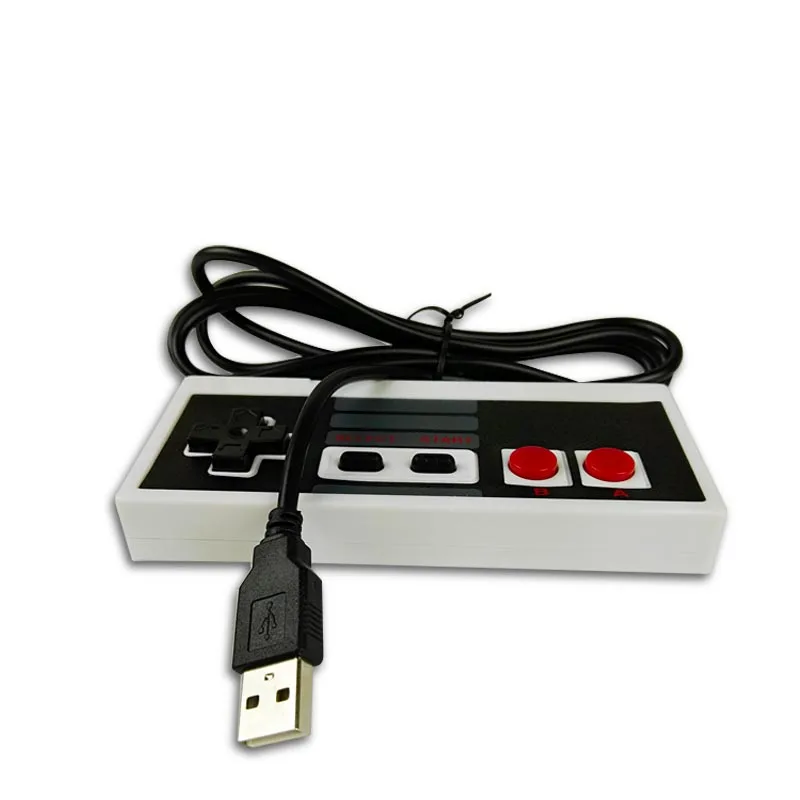 Классический ретро проводной USB игровой контроллер для Nintendo NES джойстик Windows ПК MAC