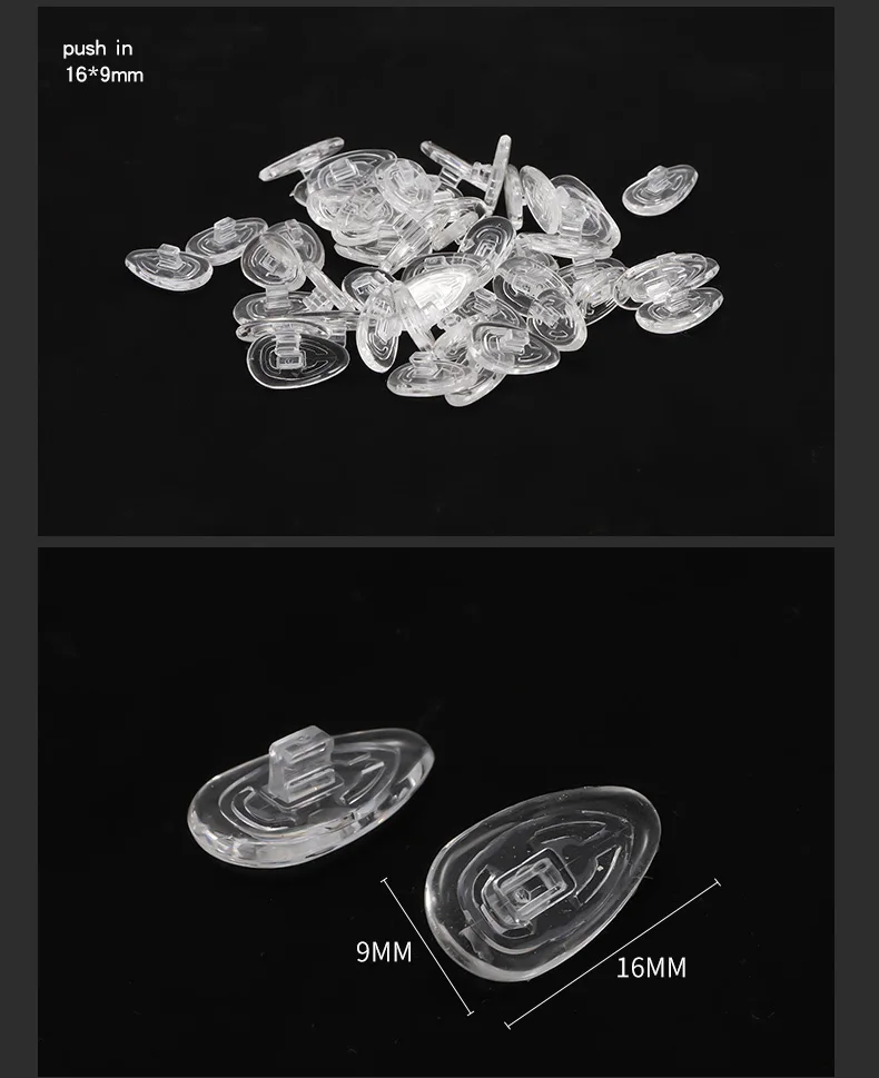 Мягкая накладка на нос деталь для очков с внутренним винтом CY034 500 шт. | Аксессуары