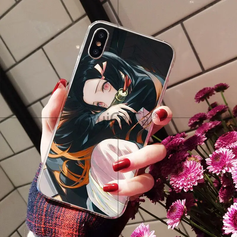 Ruicaica demon slayer аниме ТПУ мягкий силиконовый прозрачный чехол для телефона Apple iPhone 8 7 6 6S Plus X XS MAX 5 5S SE XR чехол