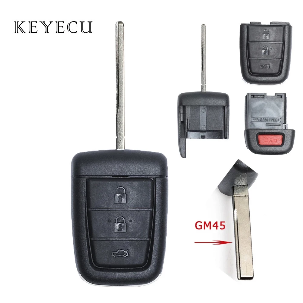 Чехол Keyecu для дистанционного ключа Pontiac G8 / Holden VE командор Омега Берлина Кале SS SV6