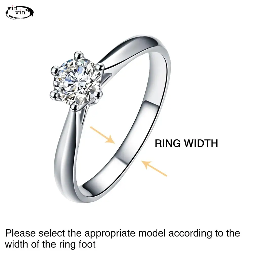 

2MM-10MM 5/8Pcs/set New Invisible Ring Size Adjuster For Loose Ring Size Reducer Spacer Ring Guard