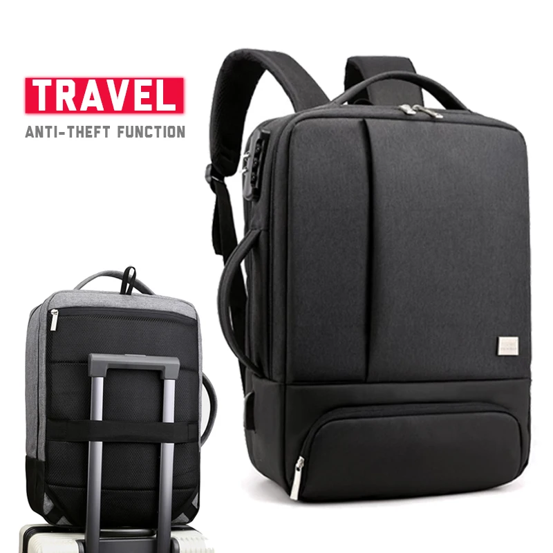 Рюкзак для ноутбука с защитой от кражи мужской и женский рюкзак usb разъемом