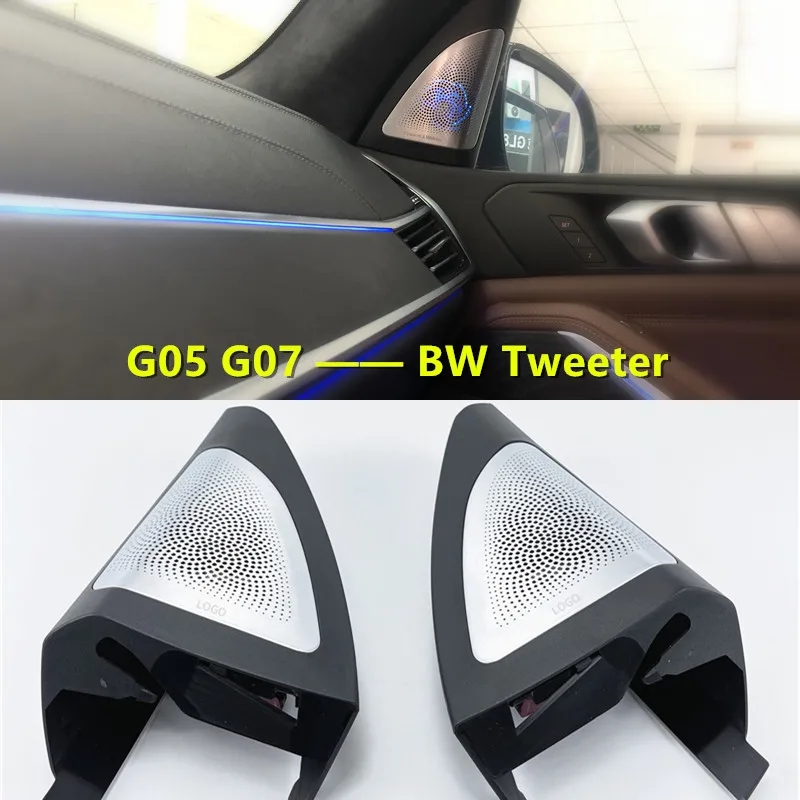 

Крышка светящегося динамика передней и задней двери, светящееся ночное освещение, отделка динамика, аудиоколонка, 9 светодиодов для серии B ...