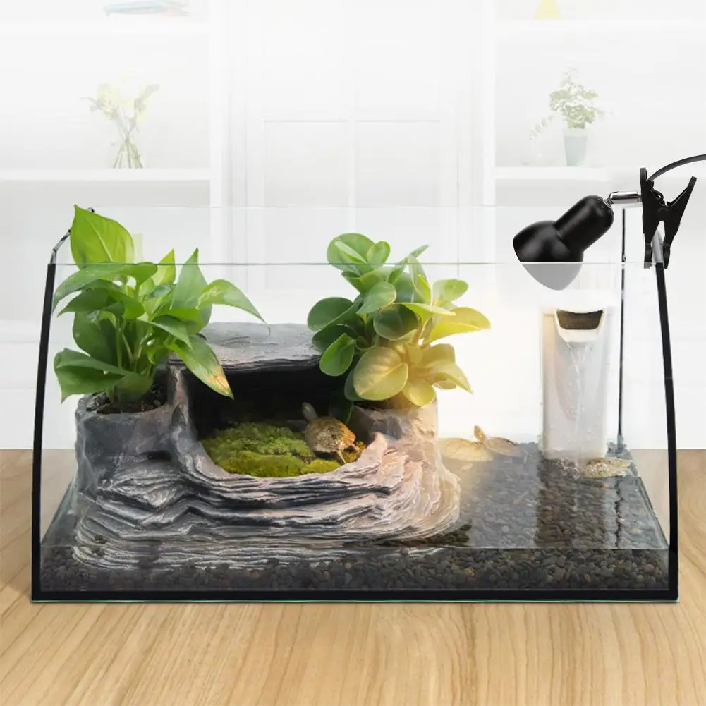 360 зажим держатель лампы градусов вращение Отопление черепаха ящерицы рептилия