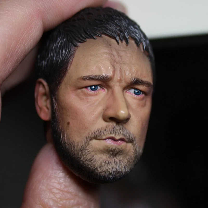 1/6 весы Гладиатор Рассел Кроу голова лепить для 12 &quotфигурку часть тела игрушки