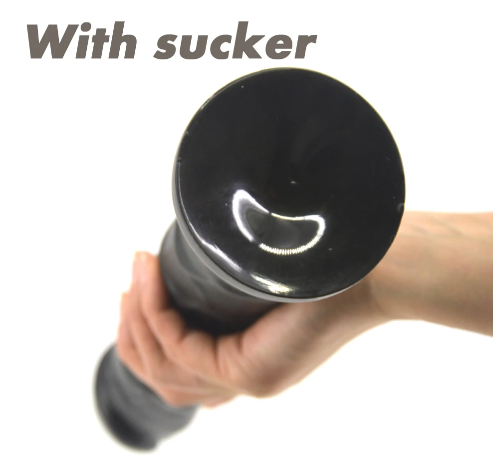 FAAK 13 2 дюймов черный фаллоимитатор на присоске длинный Искусственный Пенис