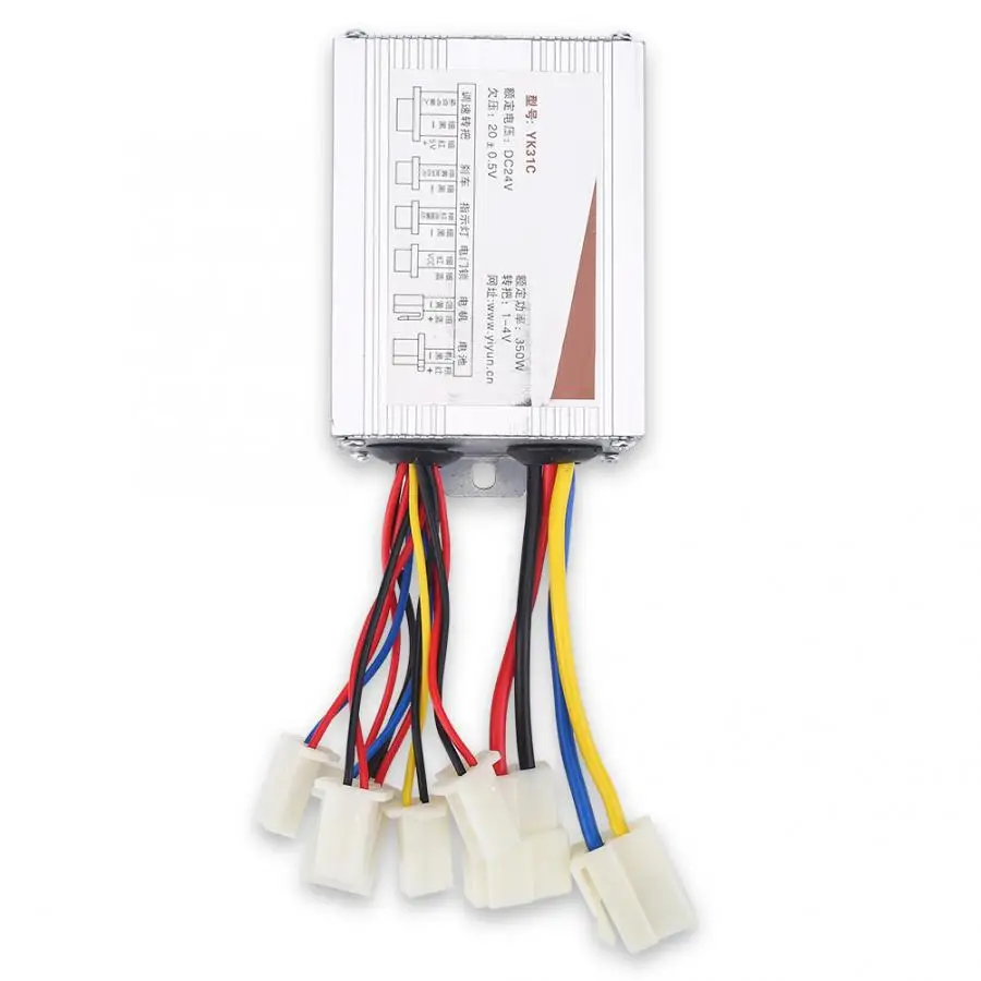 24В 350 Вт DC Электрический мотор для велосипеда контроллер электрического