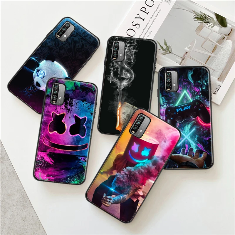 

Cool Punk Phone Case For Xiaomi Redmi Note 9 10 Pro MAX 5G 9T Cases Cool Punk Back Cover Coque Funda Carcasa