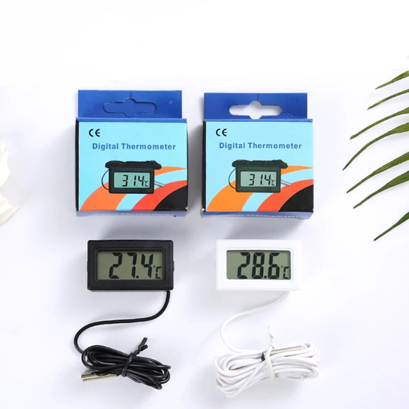 Светодиодный мини-удобный цифровой ЖК-дисплей термометр Сенсор гигрометр