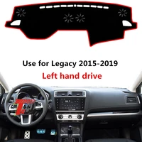 taijs factory simple car anti dirty pad polyester fibre car dashboard cover for legacy 2015 2016 2017 2018 2019 left hand drive