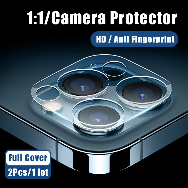 

2Pcs Camera Lens Tempered Glass For iPhone 11 12 Pro 12 Mini Screen Protector On For iPhone 11 12 Pro Max Mini Camera Glass