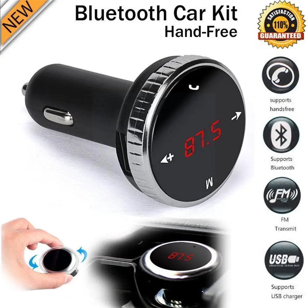 

Portable Modulator Car Kit Mp3 Player Sd Remote Bluetooth-compatible Bluetooth New Transmitter Kit Car Microphone With Fm D6d0