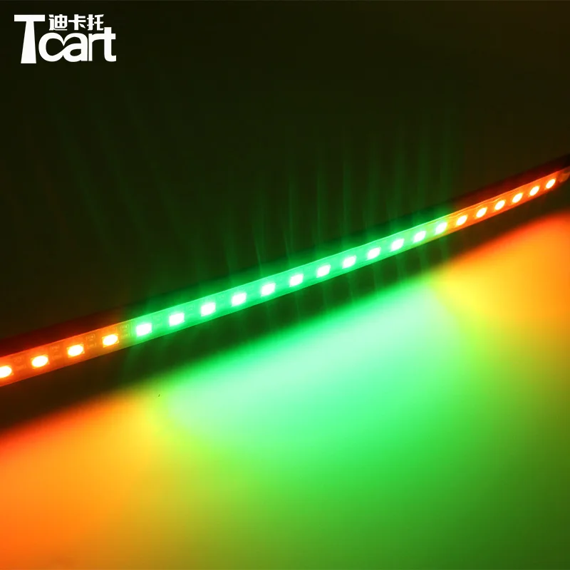 Заборная решетка Tcart динамические светодиодные RGB lights огни для Toyota avensis t25 land cruiser prado 150 prius chr corolla аксессуары