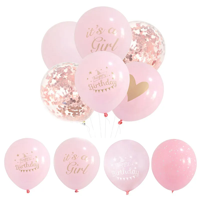 Модные воздушные шары с днем рождения украшения для дня Детские вечеринки