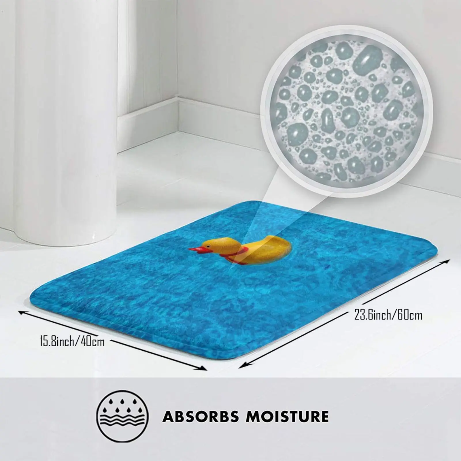 Коврик для входной двери бассейна коврик ванной Бультерьера Английский