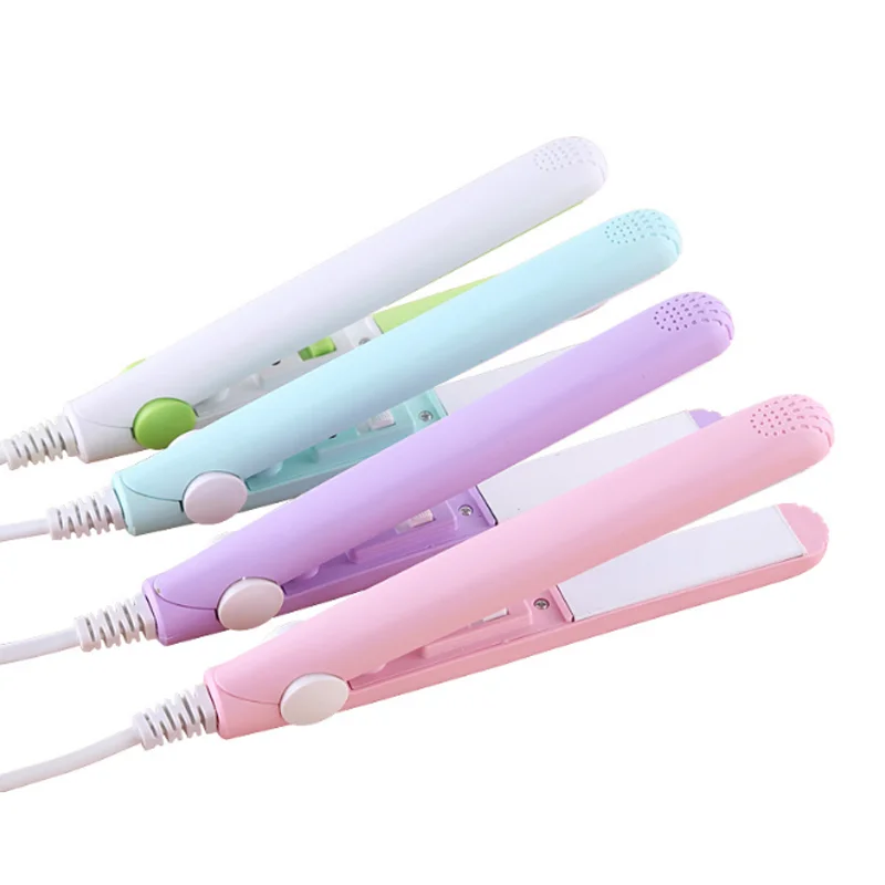 

New mini hair straightener dual-purpose straight hair curling iron hair straightener