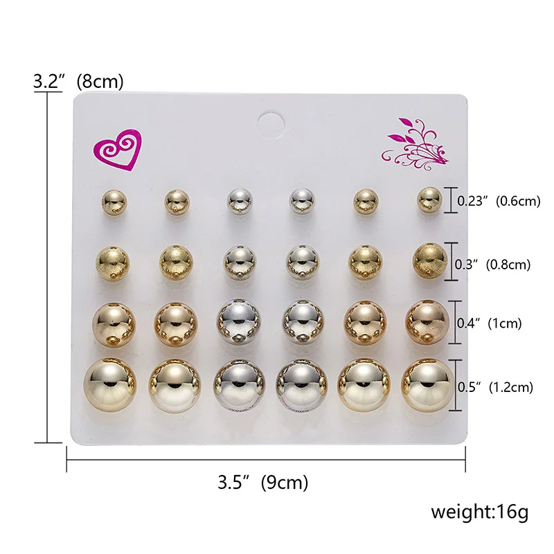 earrings 6 24 шт. Кристалл Нос кольцо& шпильки мода тело женщины девушка ювелирные изделия нержавеющая хирургический стальной нос пирсинг Красочные Стразы - Окраска металла: earrings 6
