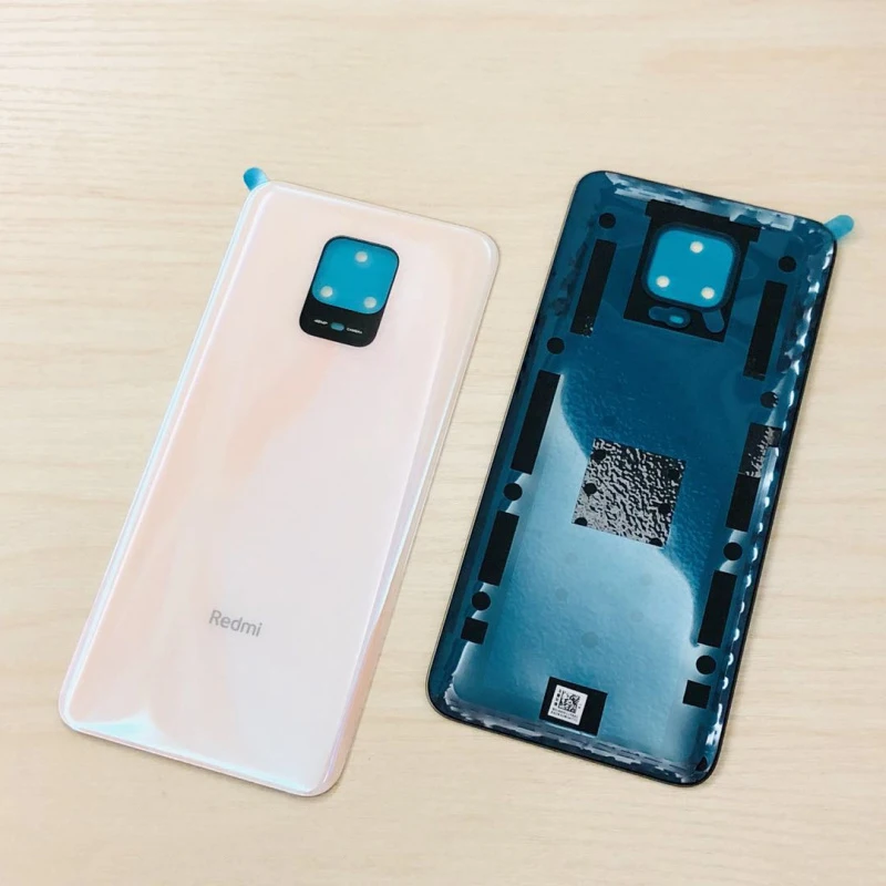 original glass for note 9 pro battery cover case spare parts for xiaomi redmi note 9s battery back cover door phone housing case free global shipping