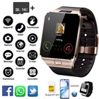Часы DZ09 мужские 2020 спортивные часы электронные часы Поддержка TF SIM-карты камера SMS Звонок женские умные часы для телефона Android SB035