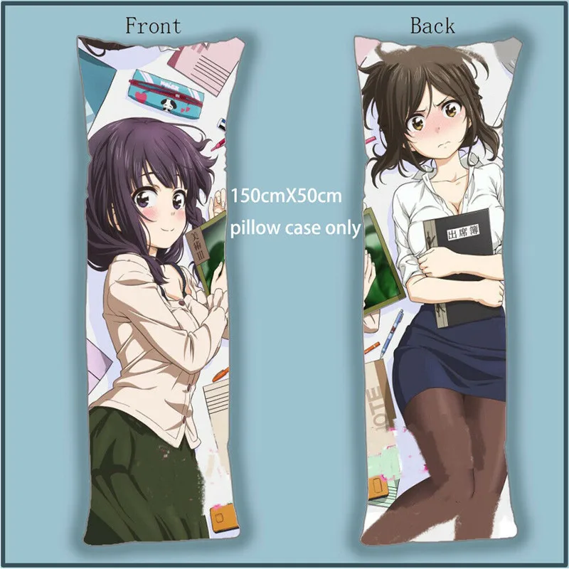 Подушка для тела Dakimakura чехол аниме Nande Koko Ni Sensei Ga! Двухсторонние наволочки