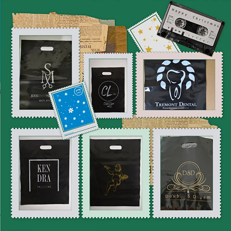 Оптовые продажи 500 шт./лот пластиковые пакеты для обуви/магазина