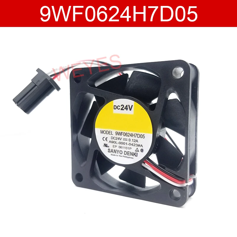 Оригинальный новый для 9WF0624H7D05 6015 24V A06B 6134 C003 Трехконтактный вентилятор|Кулеры и