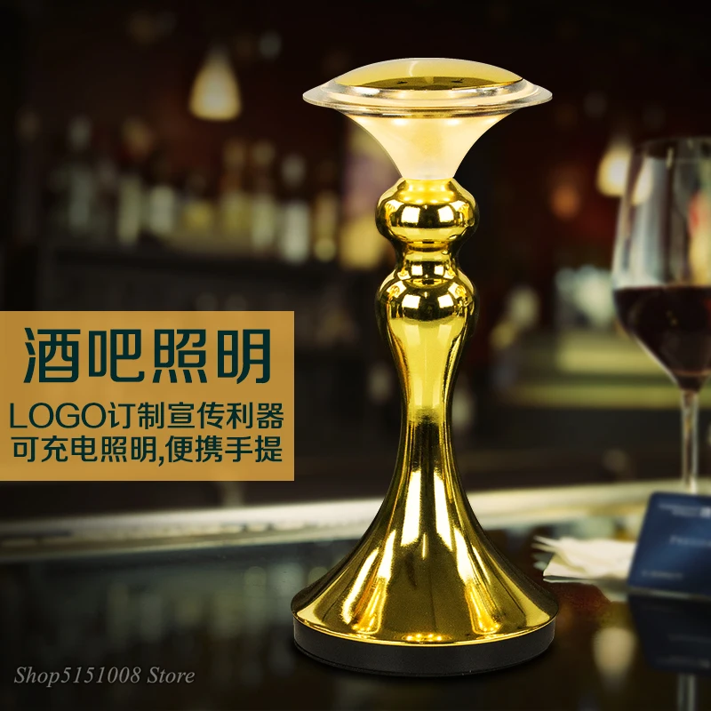 Сенсорная настольная лампа современный светодиодный светильник для бара