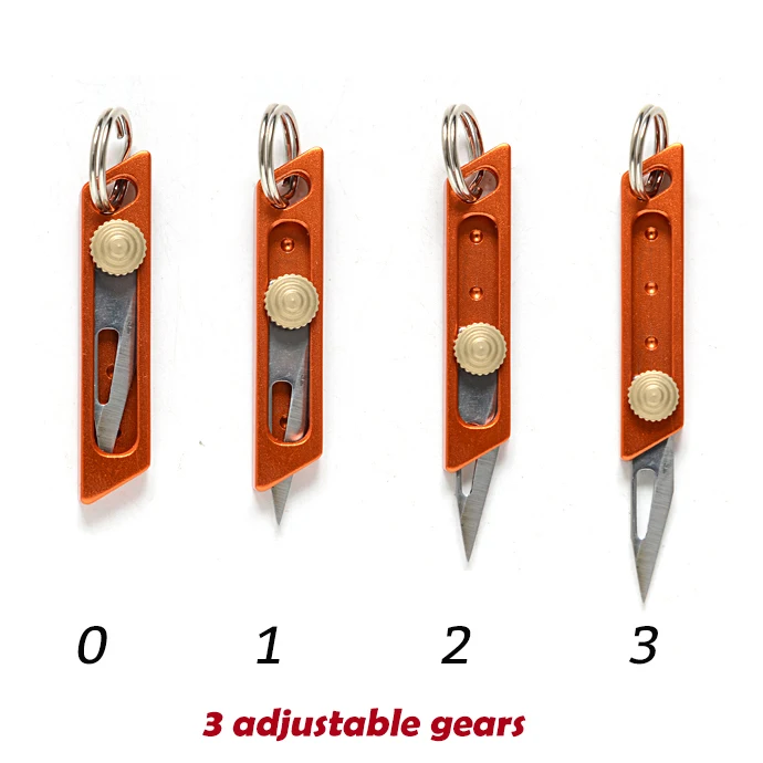 Новый мини карманный нож из алюминиевого сплава универсальные ножи для