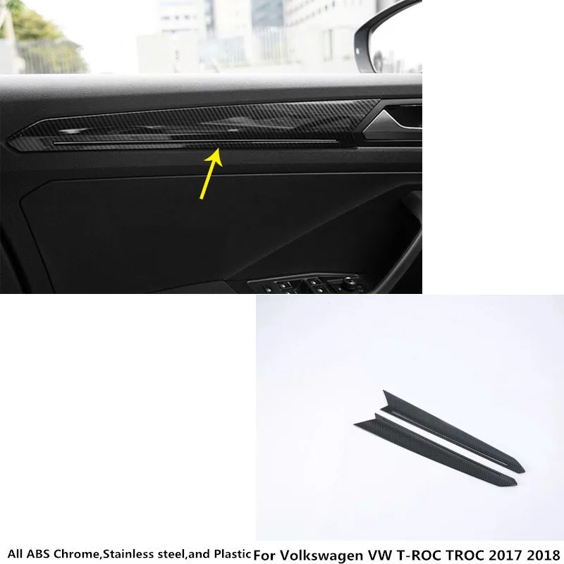 Для Volkswagen VW T-ROC TROC 2017 2018 2019 2020 2021 Автомобильная внутренняя фотолента кромка
