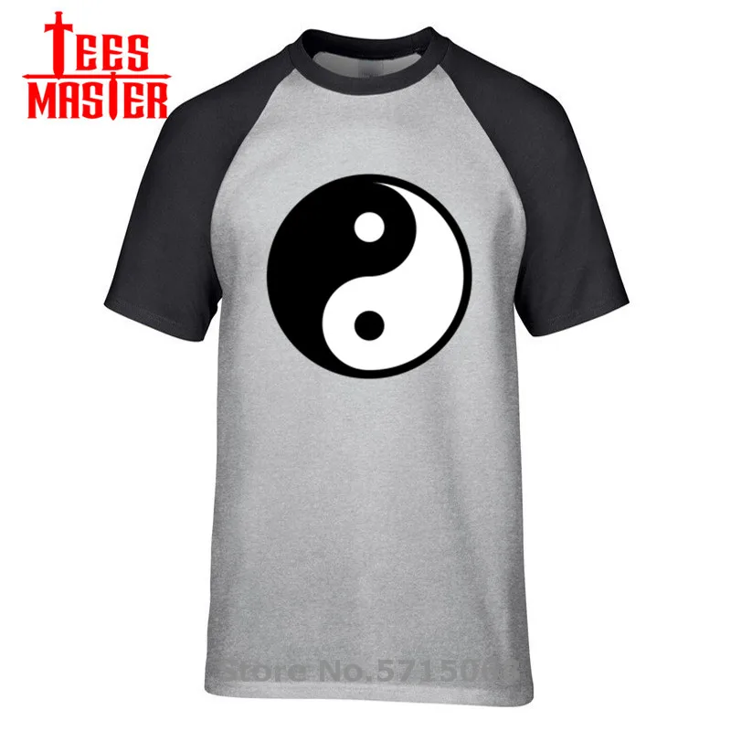 Китайский кунг фу Тай Чи Инь Ян футболка мальчик Harajuku XS 5XL размера плюс мир
