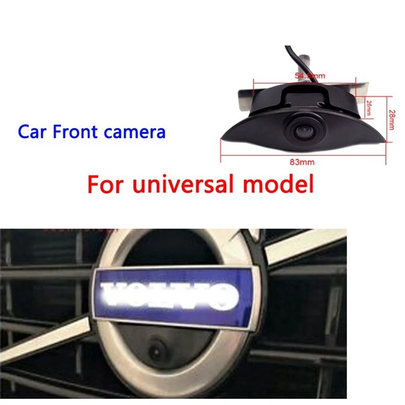 Car Logo Front View Camera Hd Night-Vision Parking Embedded for Volvo S40 S80 XC60 XC90 C70 V40 V50 V60 | Автомобили и мотоциклы