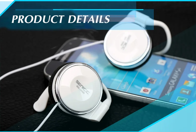 SENICC, MX-145N, Hi-Fi, спортивные, Экстра бас, музыка, Заушник, наушники, стерео, светильник, ушные крючки, наушники с регулятором громкости для телефона 3,5 мм