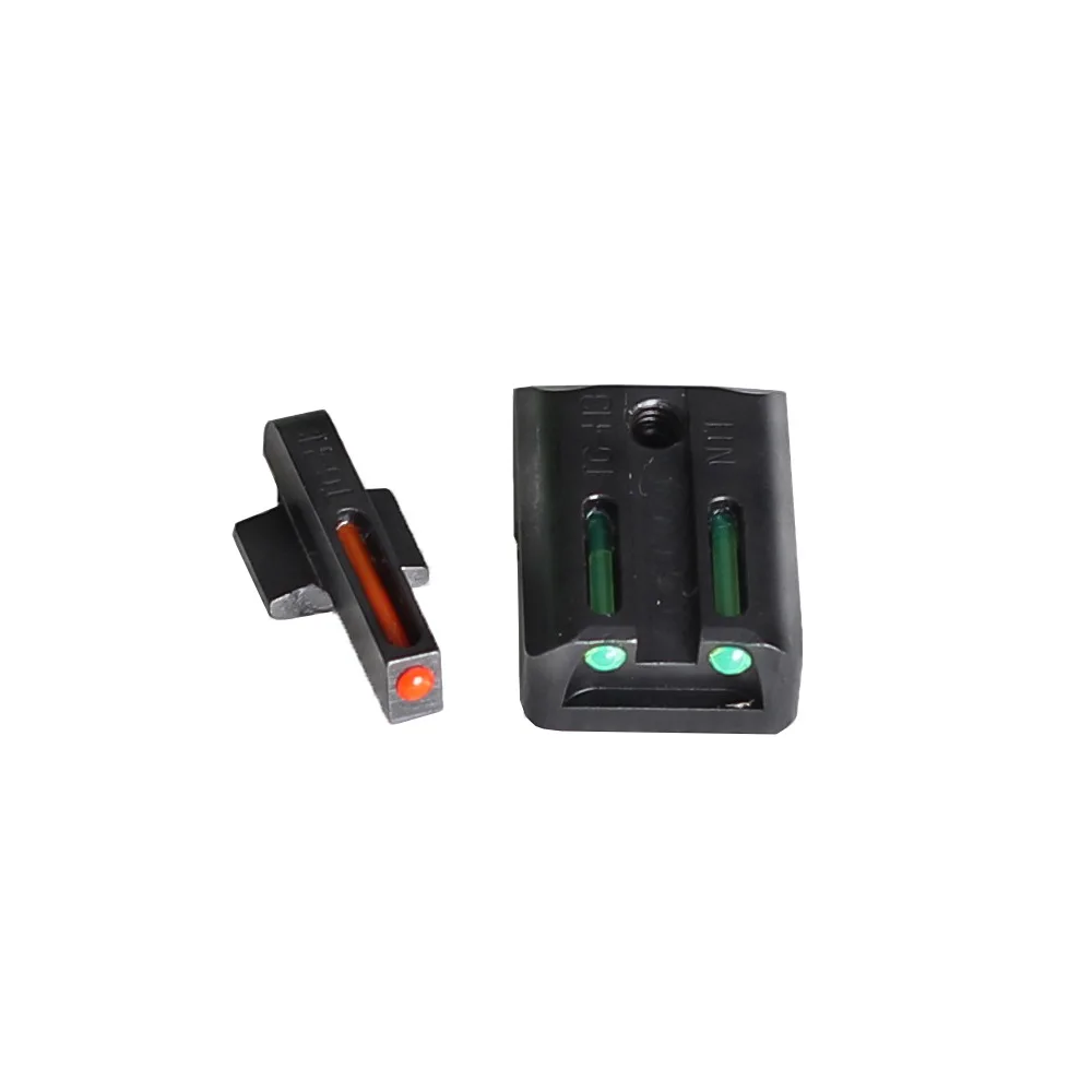 

Tactical Fiber Optic Front Rear Sight Set Red Green Sight Colt 1911 CUT .270/.450 Handgun Pistol Gun Hunting Accessories