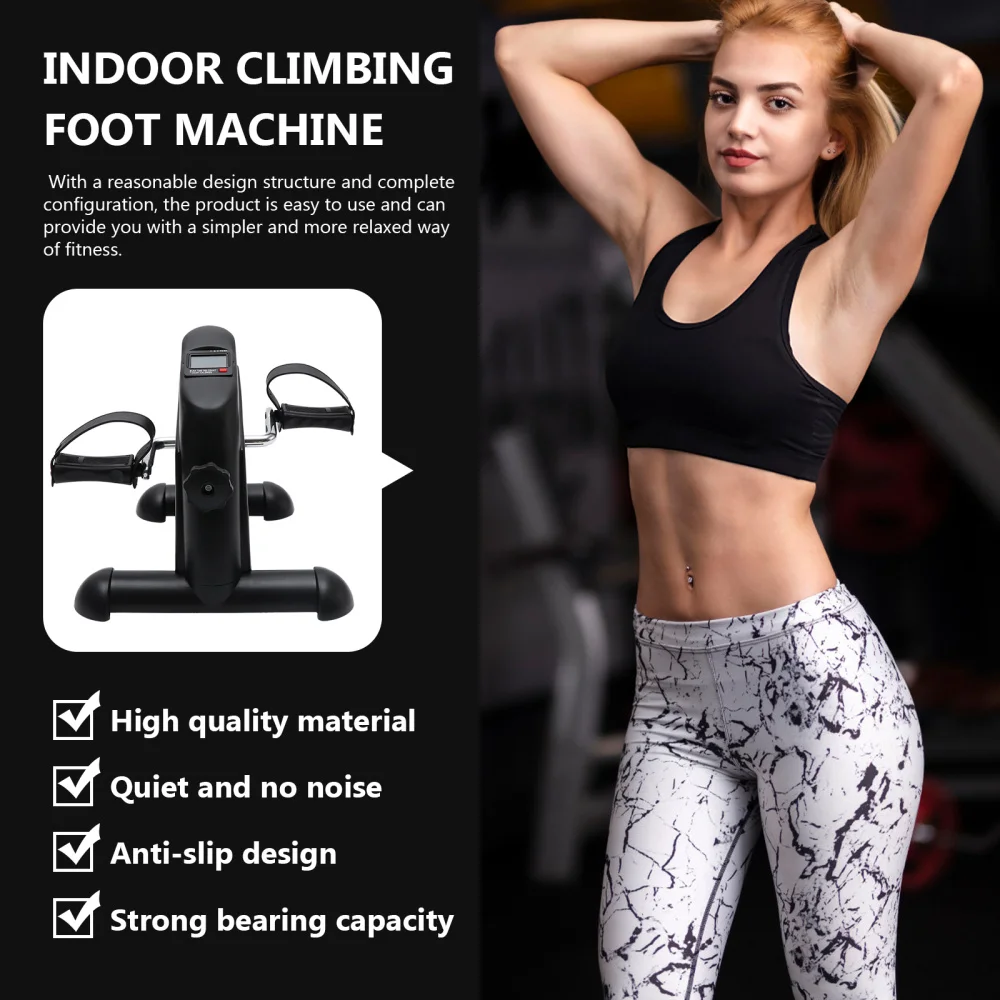 

1pc Mini Stepper Machine Household Exercise Pedal Machine Training Equipment