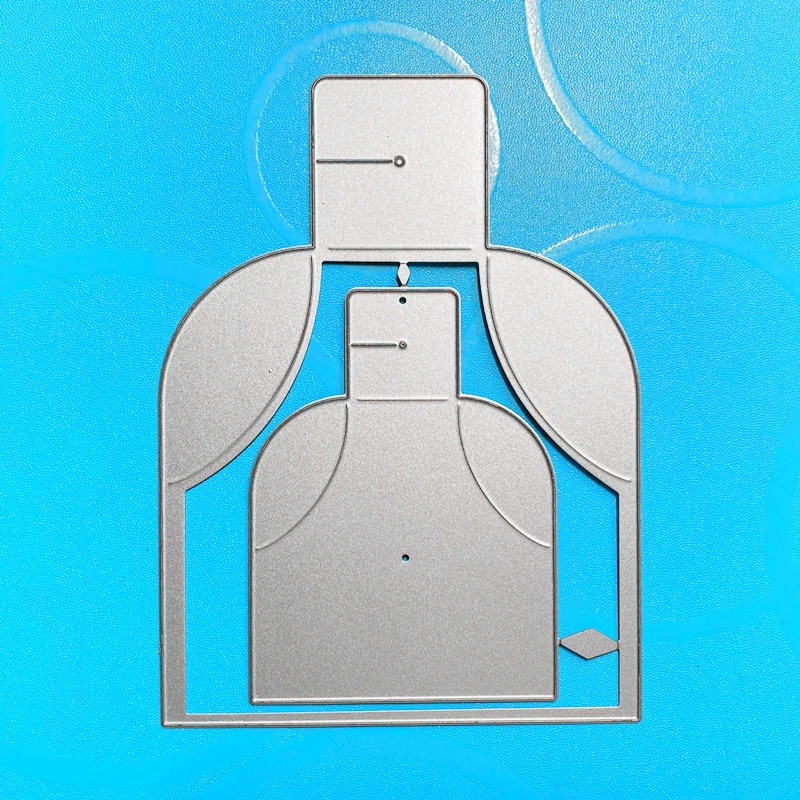 YINISE скрапбукинга металлические режущие штампы для трафареты ярлыки DIY бумажные