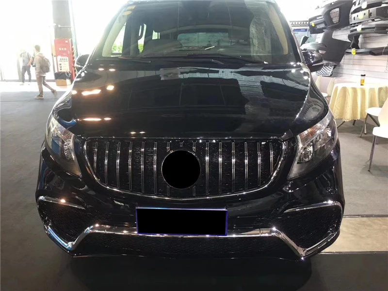Подходит для нового V класса W447 GT решетка Vito гриль V260 V250 AMG гоночная передний