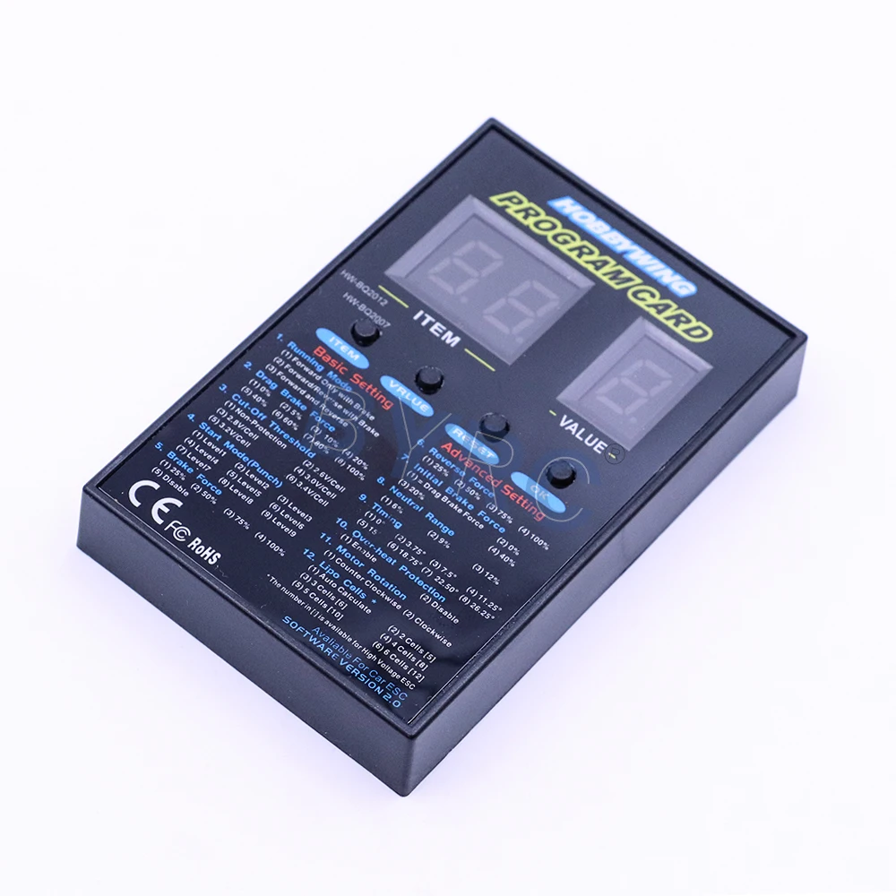 Fire Phoenix RC 120A сенсорный бесколлекторный ESC светодиодный светодиодная программная