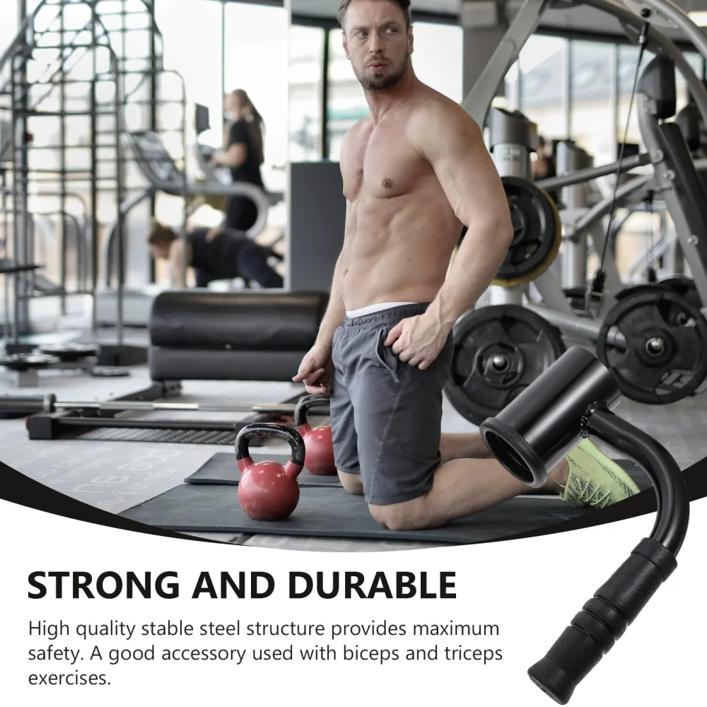 

1Pc Gym Fitness Pull Down Bar Steel Practical Back Pulling Equipment Barbell Bar