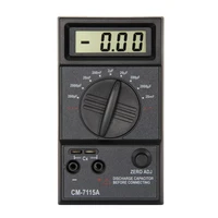 cm7115a practical capacitance capacitor meter tester digital multimeter with test leads