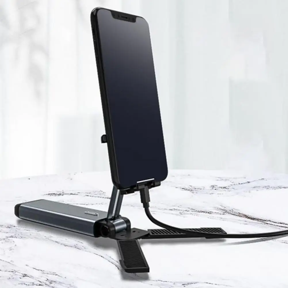 

Folding Adjustable Extendable Liftable Desktop Phone Tablet Stand Lazy Holder