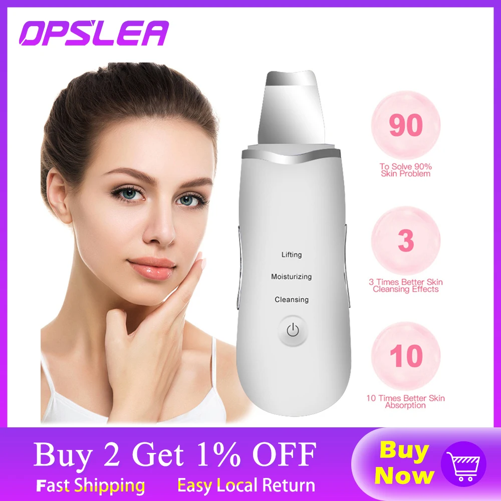 Ультразвуковой аппарат для глубокой чистки лица удаления с кожи загрязнений