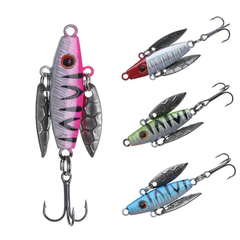 4 шт./компл. лед рыболовная приманка 7G 5 см зимние жесткая для балансировки