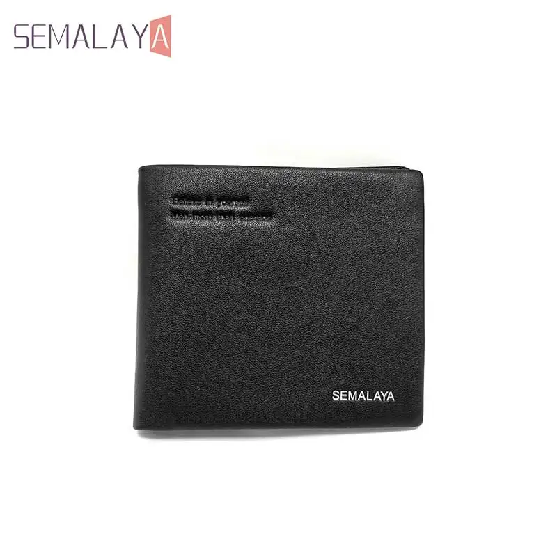 Newest Men Wallets 2020 Luxury Female Wallet Real Leather Credit Card Holder RFID Coin Purses For Business Travel In Stock