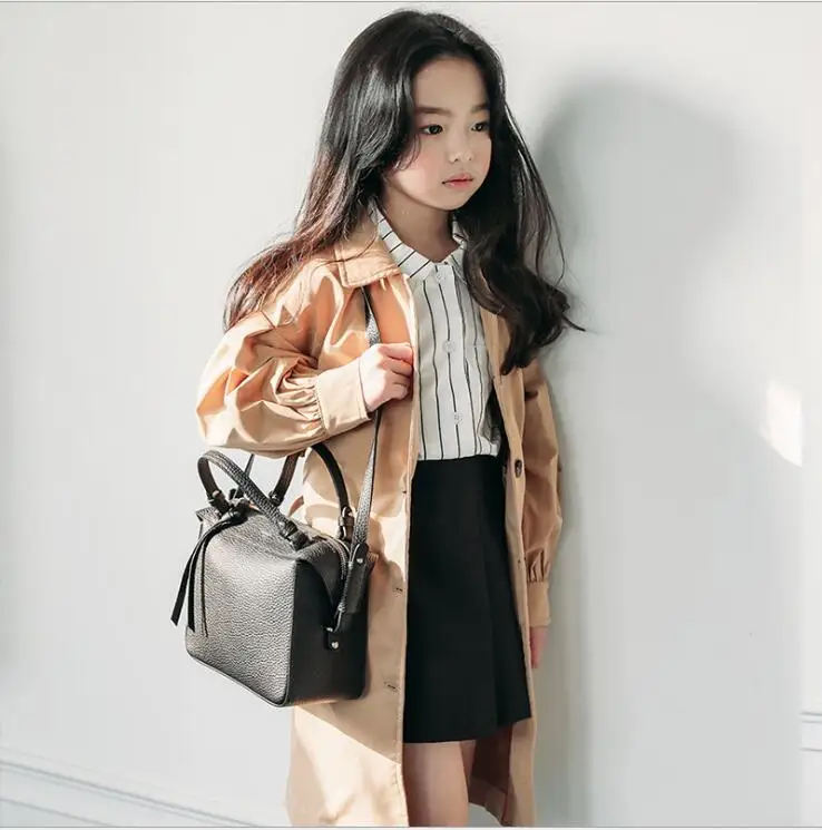 Детское демисезонное пальто для девочек на возраст 6-14 лет | Мать и ребенок