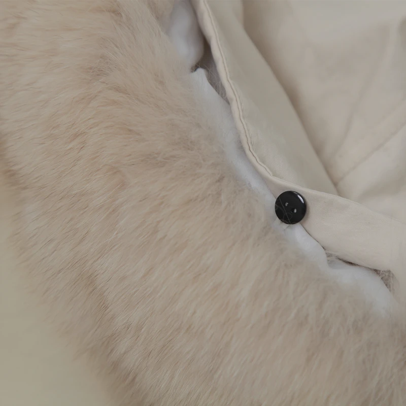 Женский меховой шарф роскошный Теплый из 100% натурального меха лисы 60 см 65 70 75