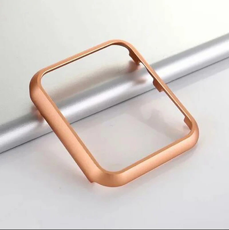 Корпус из алюминиевого металлического сплава для apple Watch band 4(iwatch 5) 44 мм 40 мм ремешок apple watch 3 2 1 42 мм 38 мм Защитная крышка Рамка
