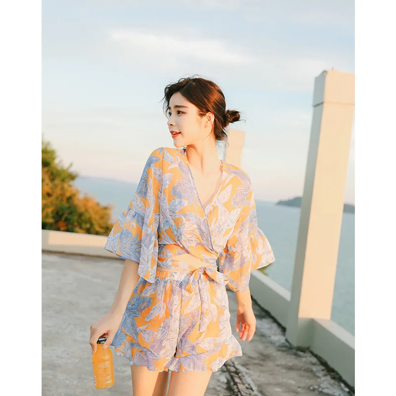 

Sexy Swimsuits Women Three Piece Bikini Skirt Hot Spring Swimsuit Thong Bikini High Waist Swimwear Women Bathing Suit Beach Wear