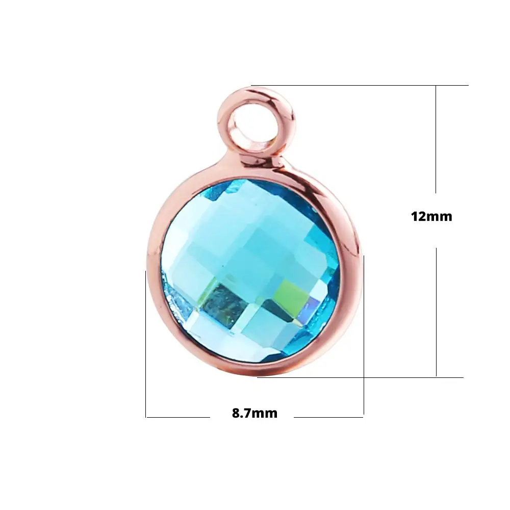 10 шт./лот красочные кристаллы стеклянные подвески-талисманы для изготовления